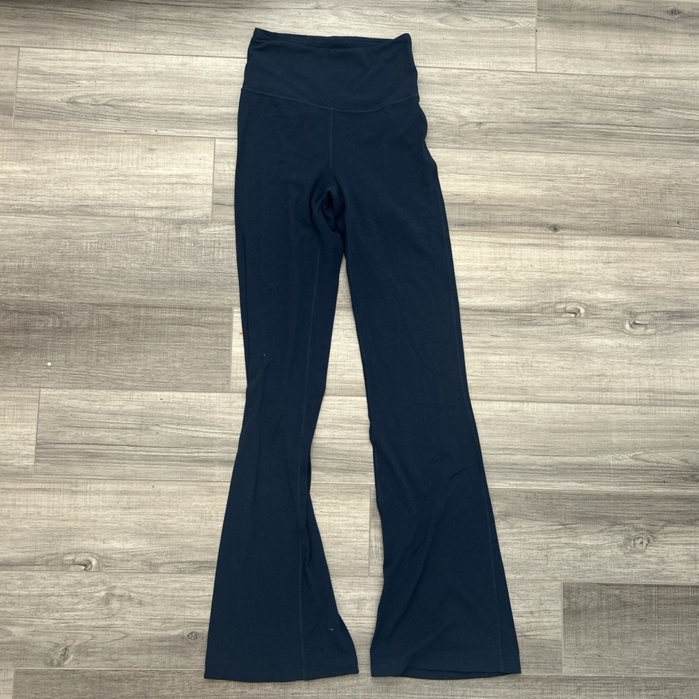 lululemon athletica Dark Blue Flared Leggings
